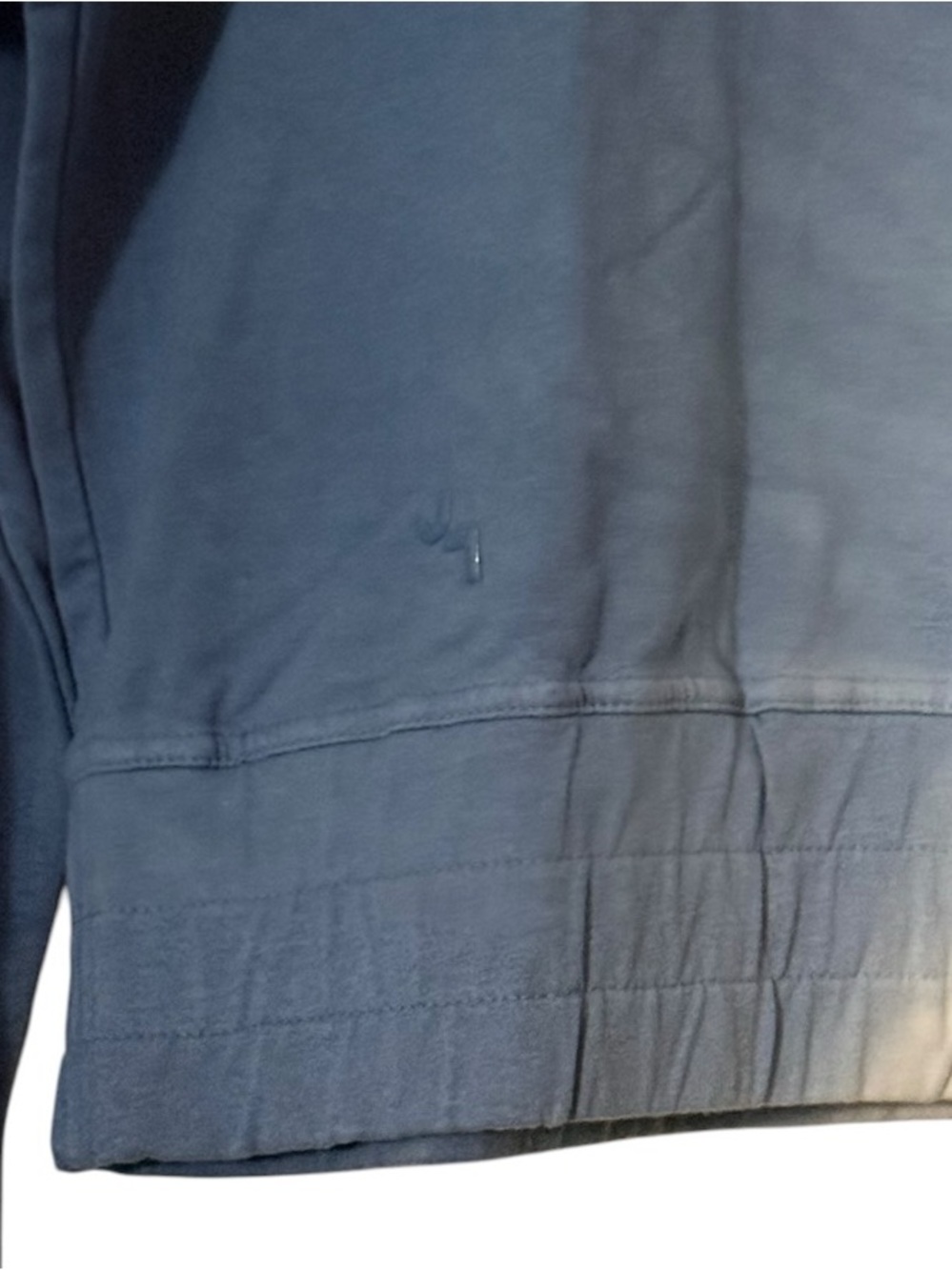 JoyLab Blue and White Ombre Crewneck Sweatshirt - Picture 3 of 5